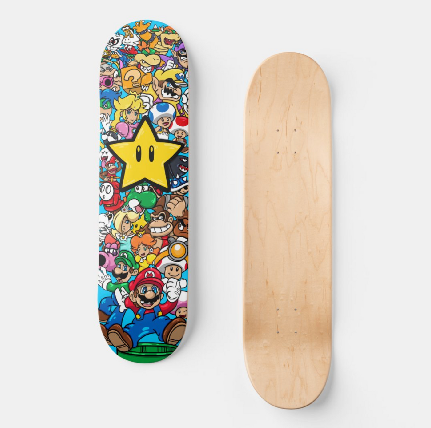 Mario Party Skateboard