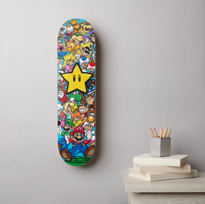 Mario Party Skateboard