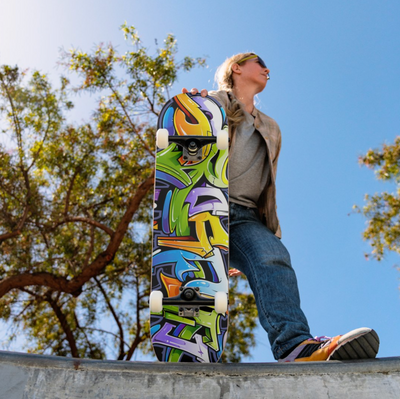 Graffiti StreetArt Skateboard