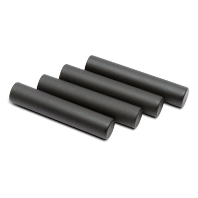 Flat Black Cylinder Aglets - HotKokosArt