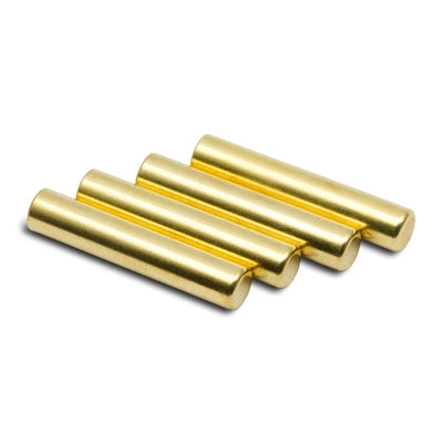 Gold Cylinder Aglets - HotKokosArt