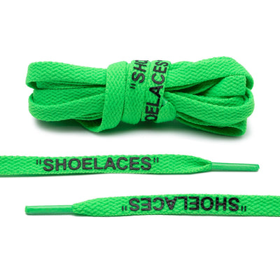 Neon Green Off-White Style "Shoelaces" - HotKokosArt