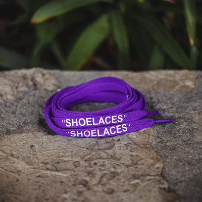Purple Off-White Style "Shoelaces" - HotKokosArt