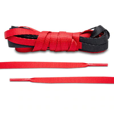 Red/Black Jordan 1 Replacement Shoe Laces - HotKokosArt